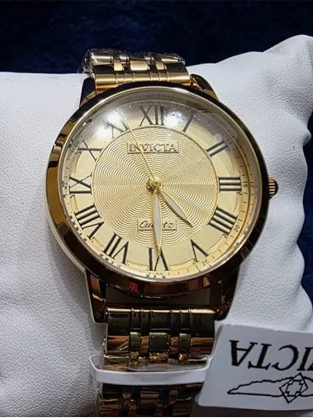 Invicta Model # 69311 Gold Tone Women's Bracelet Watch with Roman Dial